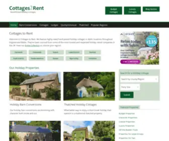 Cottages-TO-Rent.co.uk(Cottages to Rent) Screenshot