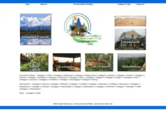 Cottagesindia.com(Compare self catering holiday cottages in India. Find your perfect India cottage for rent) Screenshot