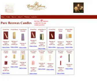 Cottagestillroom.com(Wholesale Pure Beeswax Candles for Sale from The Cottage Stillroom) Screenshot