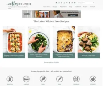 Cottercrunch.com(Gluten Free Recipes & Nutrition) Screenshot