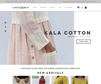 Cotton-N-Button.com(Kala Cotton) Screenshot