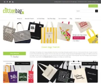 Cottonbag.co.uk(Wholesale Cotton Bags) Screenshot