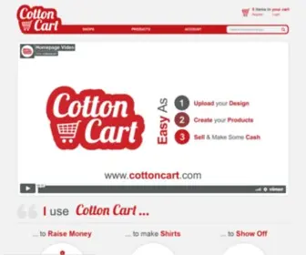 Cottoncart.com(Cotton Cart) Screenshot