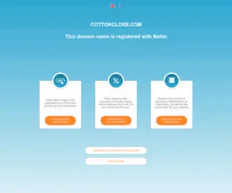 Cottonclose.com(Cottonclose) Screenshot