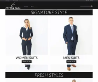 Cottoncool.com(Shop stylish high quality clothing for men and women at COTTON COOL) Screenshot