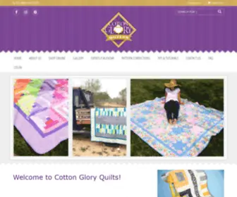 CottongloryQuilts.com(Cotton Glory Quilts) Screenshot