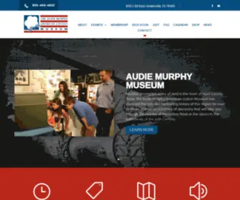 Cottonmuseum.com(Audie murphy/american cotton museum) Screenshot