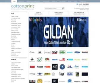 Cottonprint.co.uk(Wholesale Promotional Clothing) Screenshot