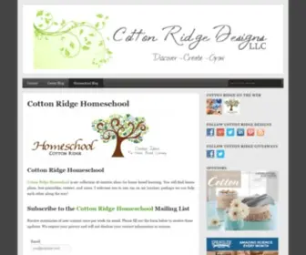 Cottonridgedesigns.com(Cotton Ridge Homeschool Cotton Ridge Homeschool) Screenshot