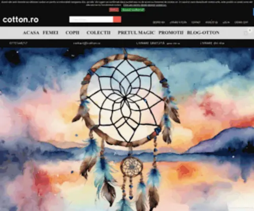 Cotton.ro(Magazin online de haine colorate) Screenshot