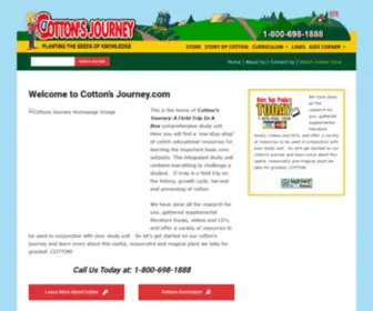 Cottonsjourney.com(Cottons Journey) Screenshot