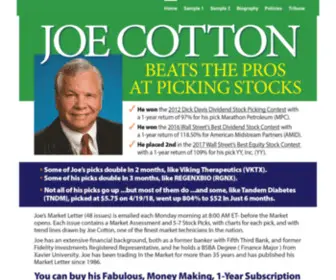 Cottonstocks.net(Joe Cotton) Screenshot