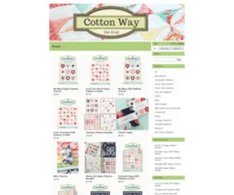 Cottonway.com(Cottonway) Screenshot