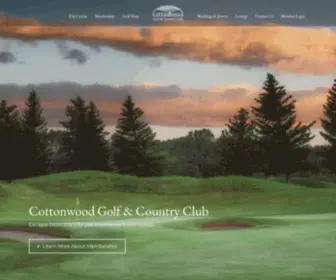 Cottonwoodgcc.com(Cottonwood G&CC) Screenshot