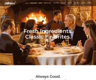 Cottonwoodgrille.com(Northwest cuisine in authentic Idaho restaurant setting) Screenshot