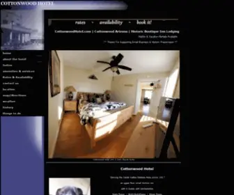 Cottonwoodhotel.com(Historic) Screenshot