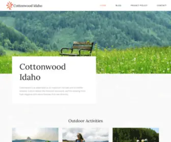 Cottonwoodidaho.org(Cottonwood Idaho) Screenshot