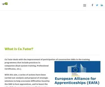 Cotutorproject.eu(Cotutor Project) Screenshot