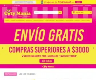 Cotymania.com(COTY MANÍA Cotillón & Repostería) Screenshot