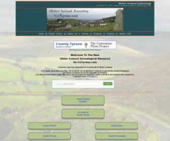 Cotyrone.com(Ulster Ireland Genealogy) Screenshot