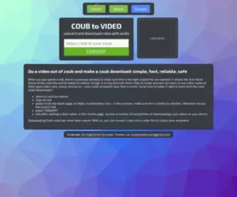 Coubtovideo.com(Coubtovideo) Screenshot