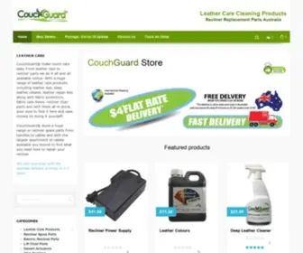 Couchguard.com.au(Leather Care Products) Screenshot