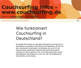 Couchsurfing.de(Couchsurfing) Screenshot