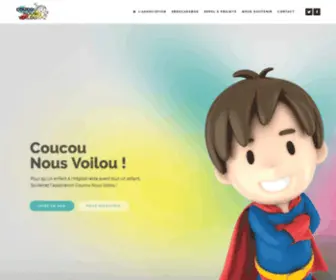 Coucounousvoilou.fr(Association Coucou Nous Voilou) Screenshot