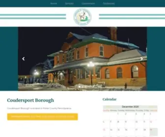 Coudersportborough.org(Coudersport Borough) Screenshot