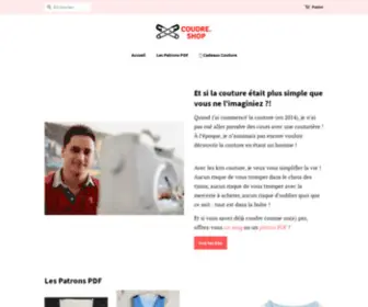 Coudre.shop(Patrons de couture PDF) Screenshot