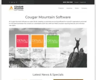 Cougarmtn.com(Cougar Mountain Software) Screenshot