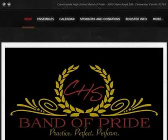 Cougarmusic.org(Countryside High School Band of Pride) Screenshot