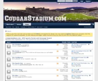 Cougarstadium.com(BYU sports forum and message board) Screenshot