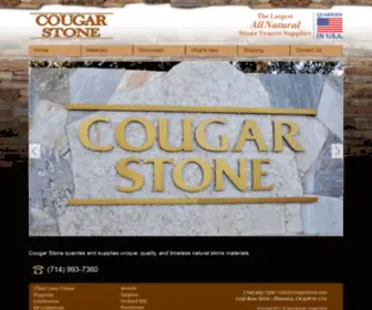 Cougarstone.com(Home) Screenshot