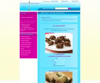 Couleurcuisine.com(Cherchez vos recettes sur Couleur Cuisine) Screenshot