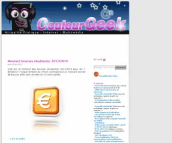 Couleurgeek.com(IPhone) Screenshot
