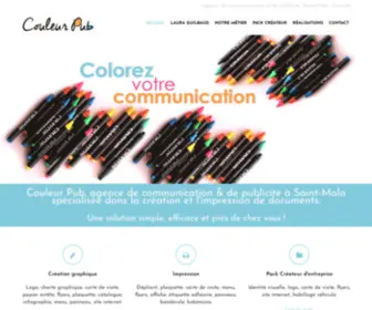 Couleurpub.fr(Couleur Pub) Screenshot