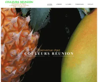 Couleurs-Reunion.com(Café) Screenshot