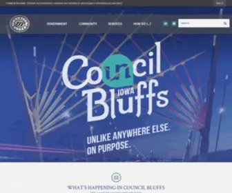 Councilbluffs-IA.gov(Council Bluffs) Screenshot