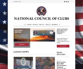 Councilofclubs.org(National Council of Motorcycle Clubs) Screenshot