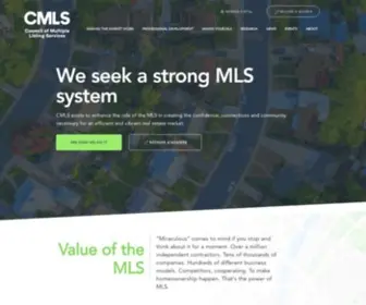 Councilofmls.org(Council of Multiple Listing Services) Screenshot