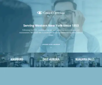 Councilopticians.com(Council Opticians) Screenshot