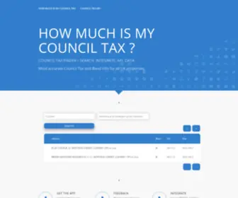 Counciltaxfinder.com(Council Tax Finder) Screenshot