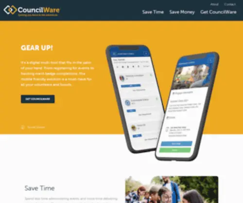 Councilware.com(Home) Screenshot