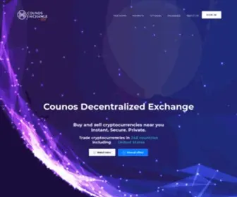 Counos.World(DEX stands for Decentralized Exchange. Counos DEX) Screenshot