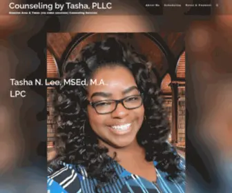 Counselingbytasha.com(Houston Area & Texas (via video sessions) Counseling Services) Screenshot