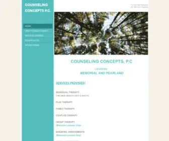 Counselingconceptshouston.com(Counseling Concepts) Screenshot