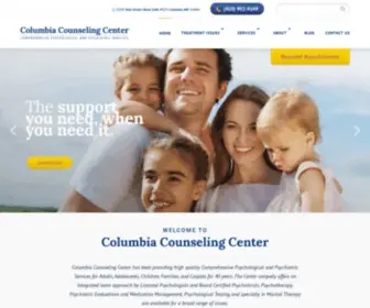 Counselingmaryland.com(Columbia Counseling Center) Screenshot