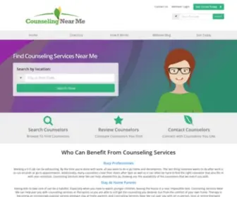 Counselingnearme.com(Counseling Near Me) Screenshot