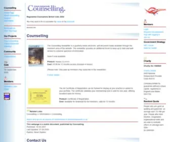 Counselling.ltd.uk(Caring for Emotional Health) Screenshot